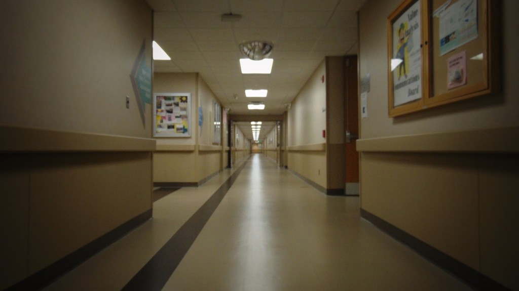 Hospital corridor image